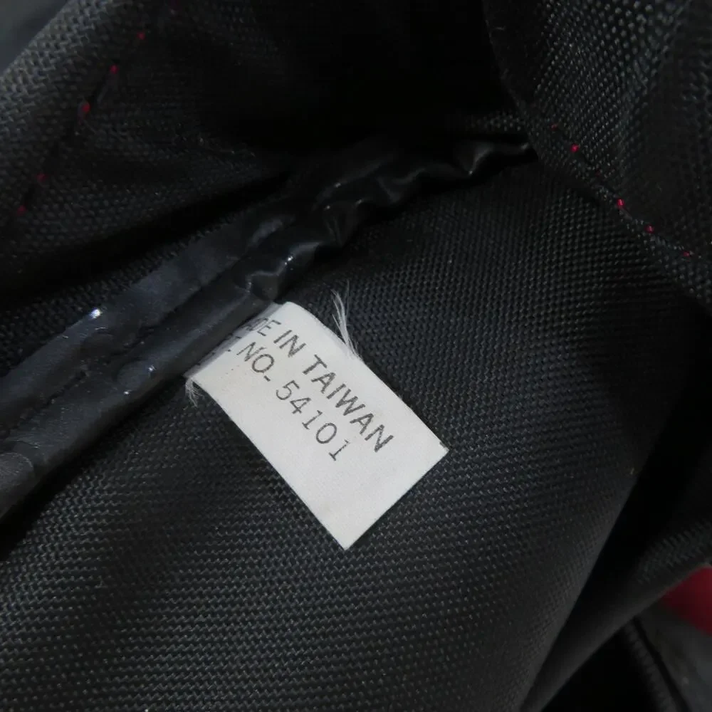 Adidas Cyclone Flushin Cycling 948 Roll Bag Black Red White 16x9x9 Vintage Rare!